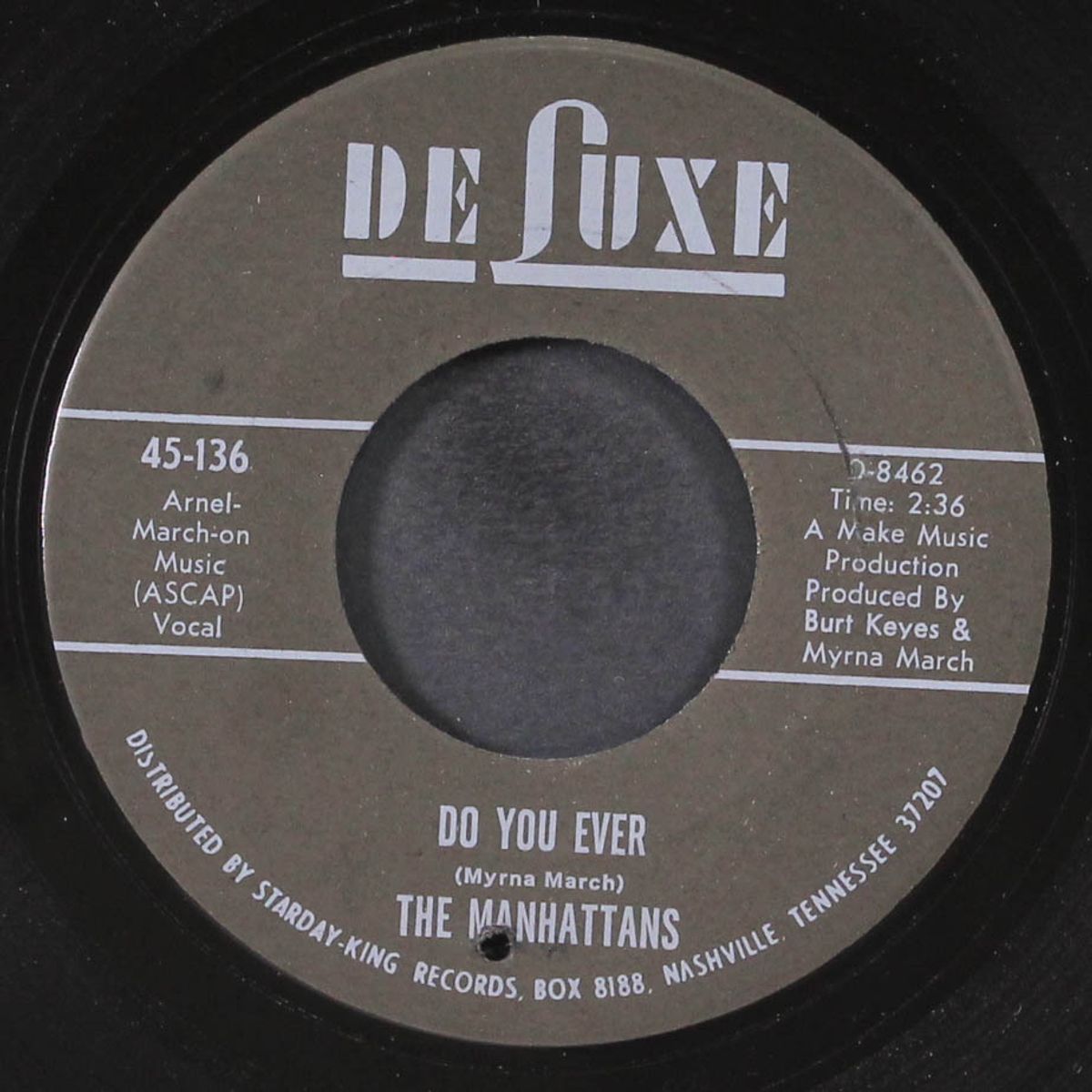 i can't stand for you to leave me / do you ever by MANHATTANS