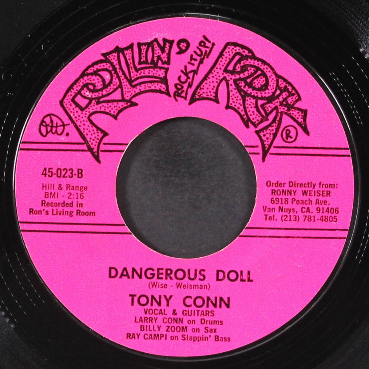 like wow / dangerous doll by TONY CONN