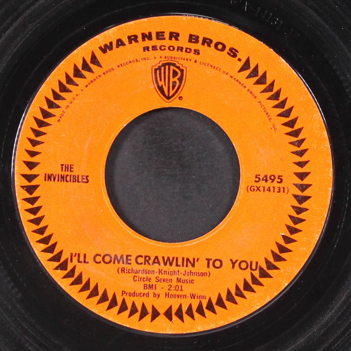 heart full of love / i'll come crawlin' to you by INVINCIBLES
