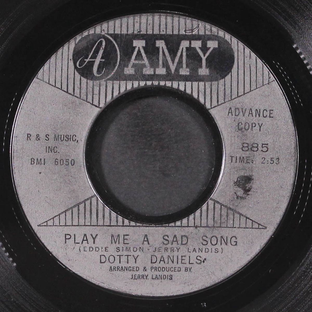 i wrote you a letter / play me a sad song by DOTTY DANIELS