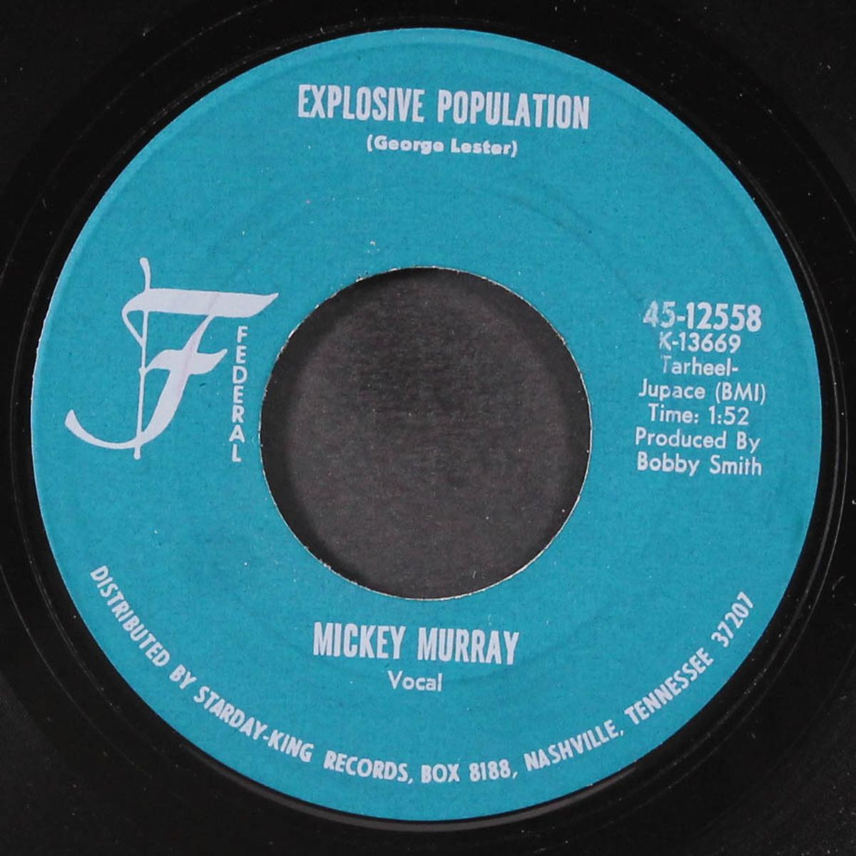 explosive population / going back to alabama by MICKEY MURRAY