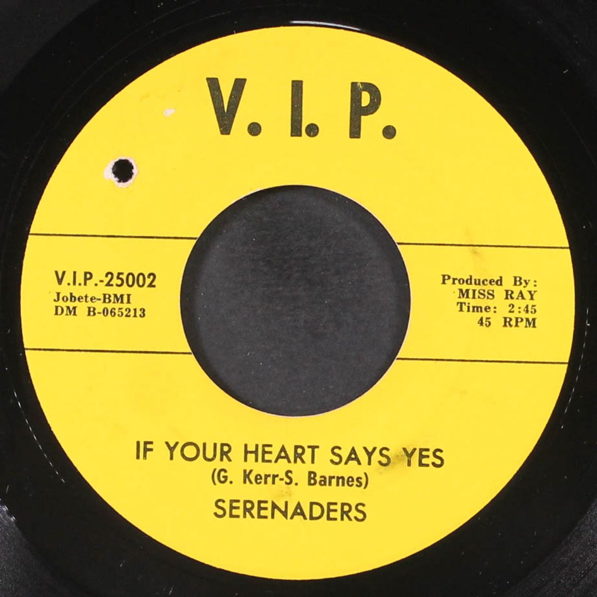 i'll cry tomorrow / if your heart says yes by SERENADERS
