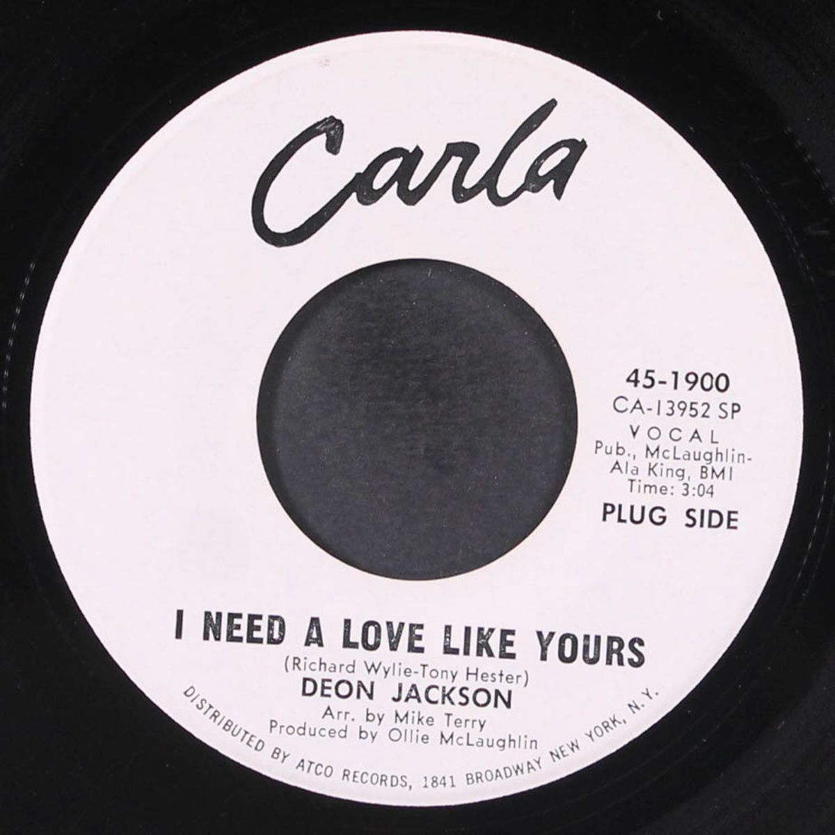 i can't go on / i need a love like yours by DEON JACKSON