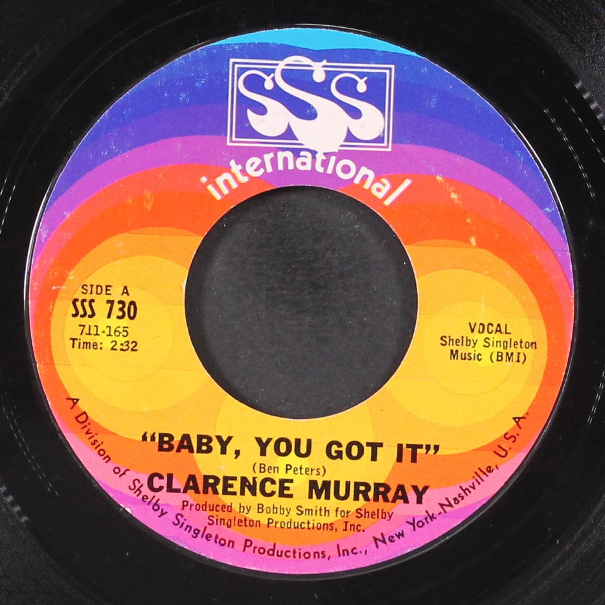 baby, you got it / one more chance by CLARENCE MURRAY
