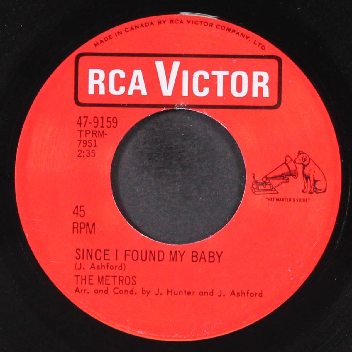 since i found my baby by METROS