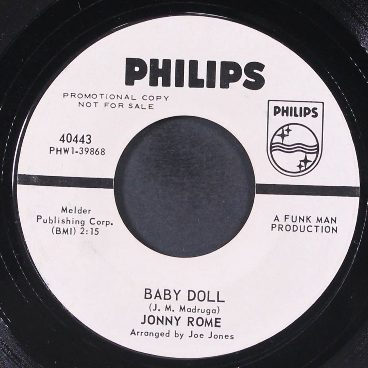 let me pour all my love into your heart / baby doll by JONNY ROME
