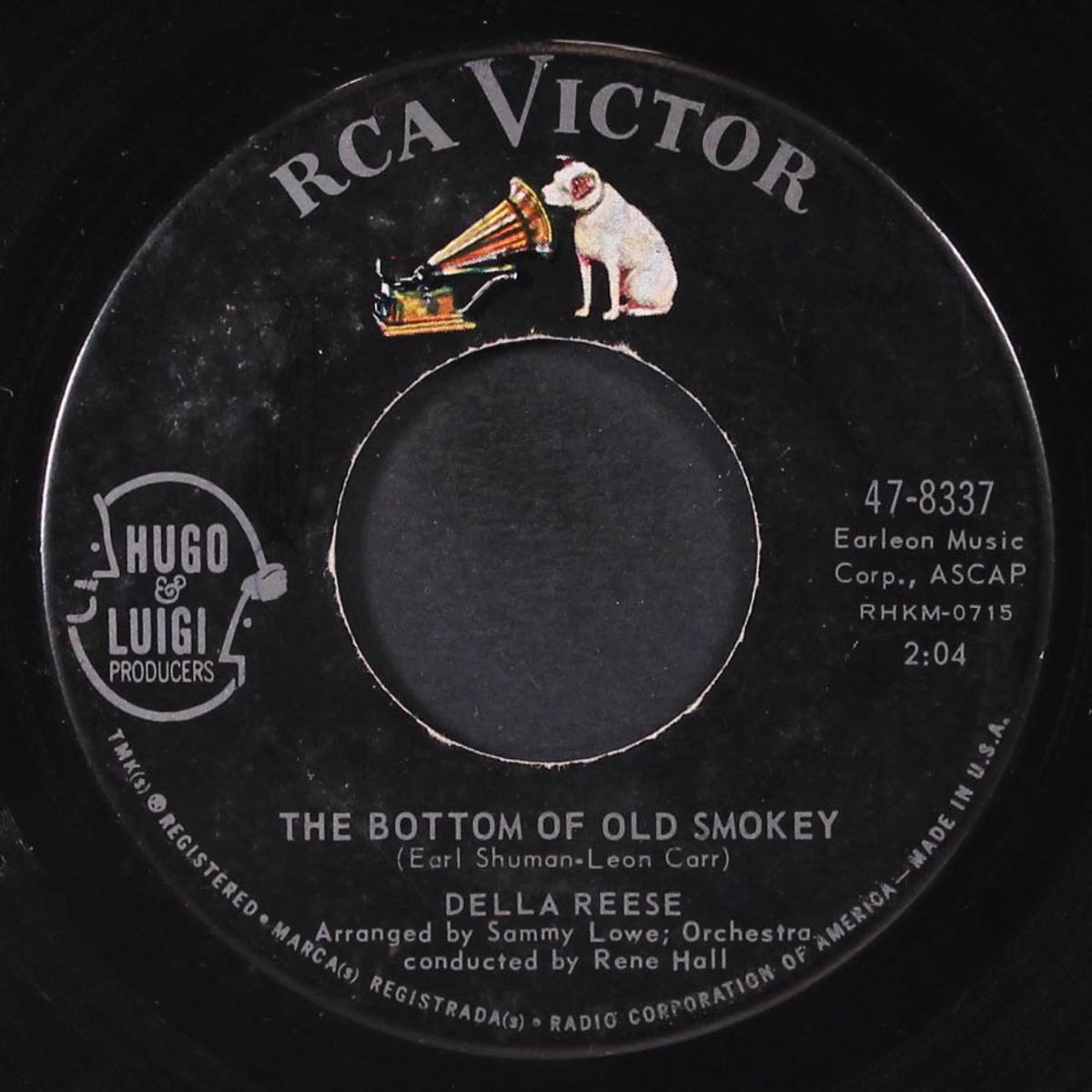 a clock that's got no hands / the bottom of old smokey by DELLA REESE