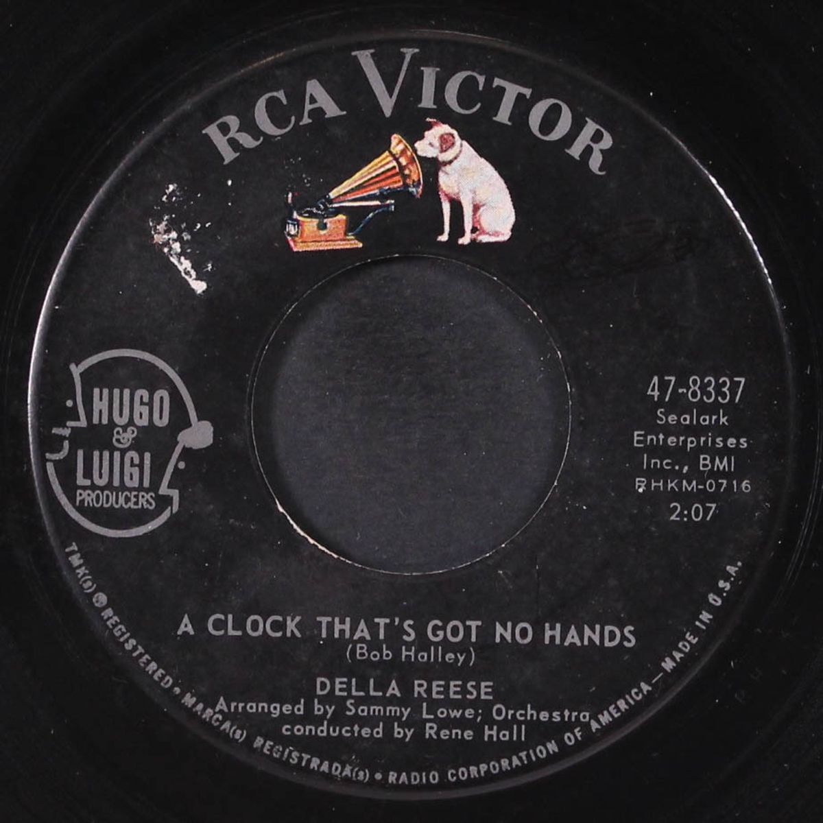 a clock that's got no hands / the bottom of old smokey by DELLA REESE