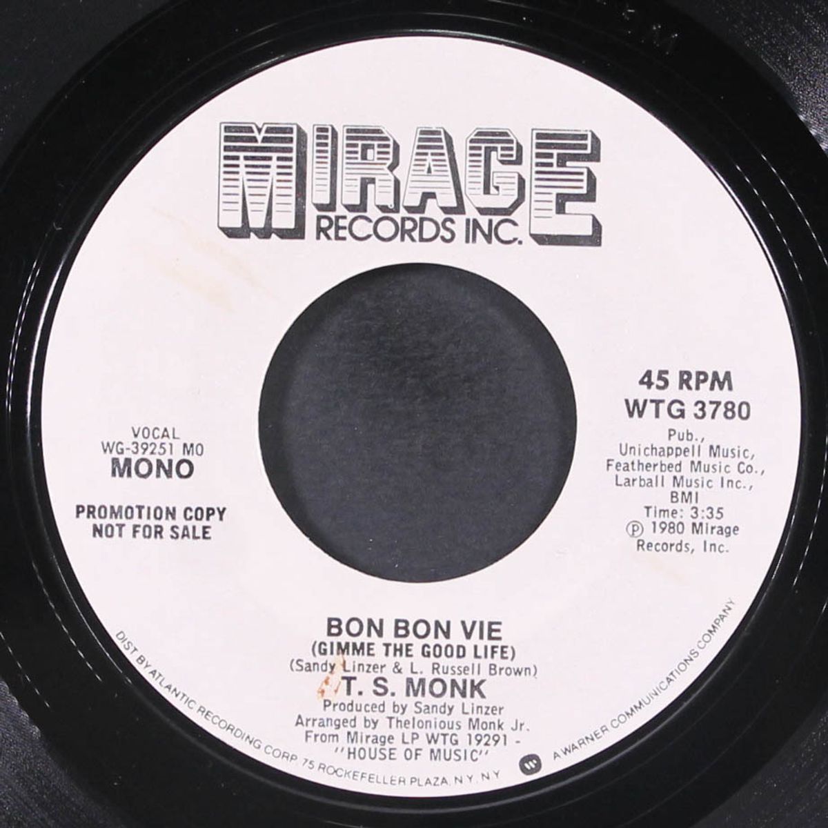 bon bon vie / mono by T.S. MONK