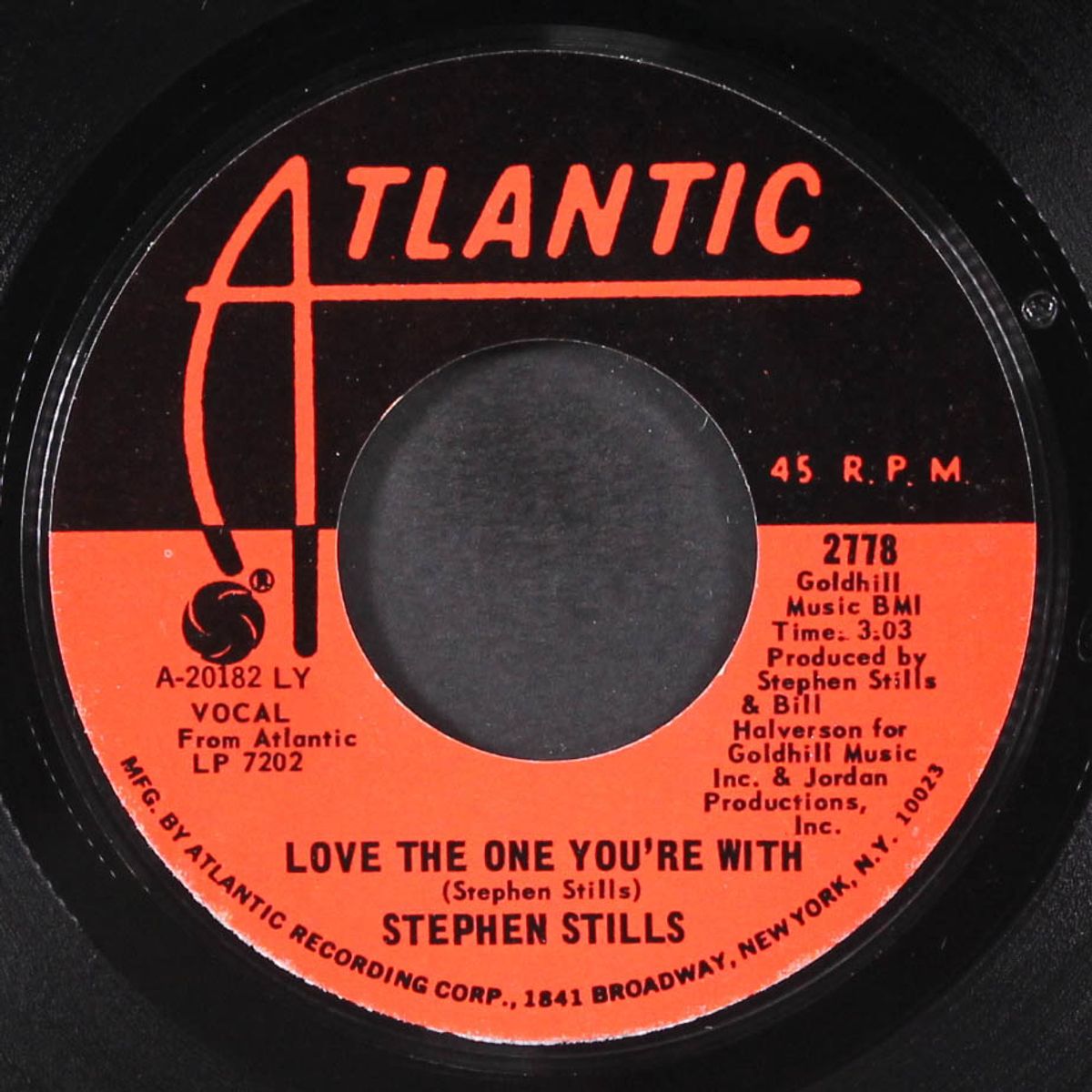love the one you're with / to a flame by STEPHEN STILLS