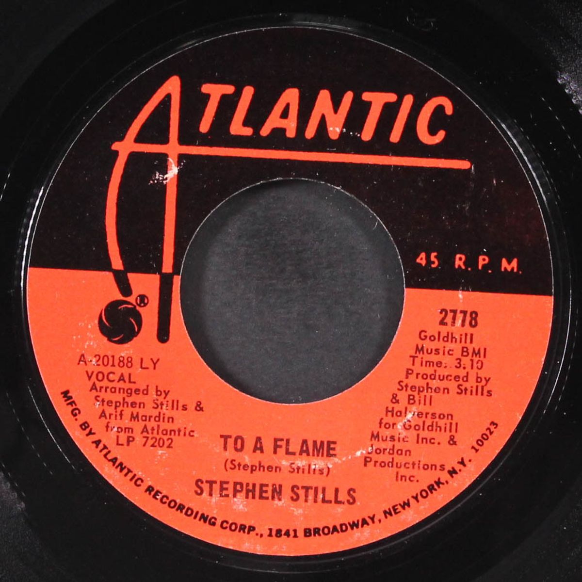 love the one you're with / to a flame by STEPHEN STILLS