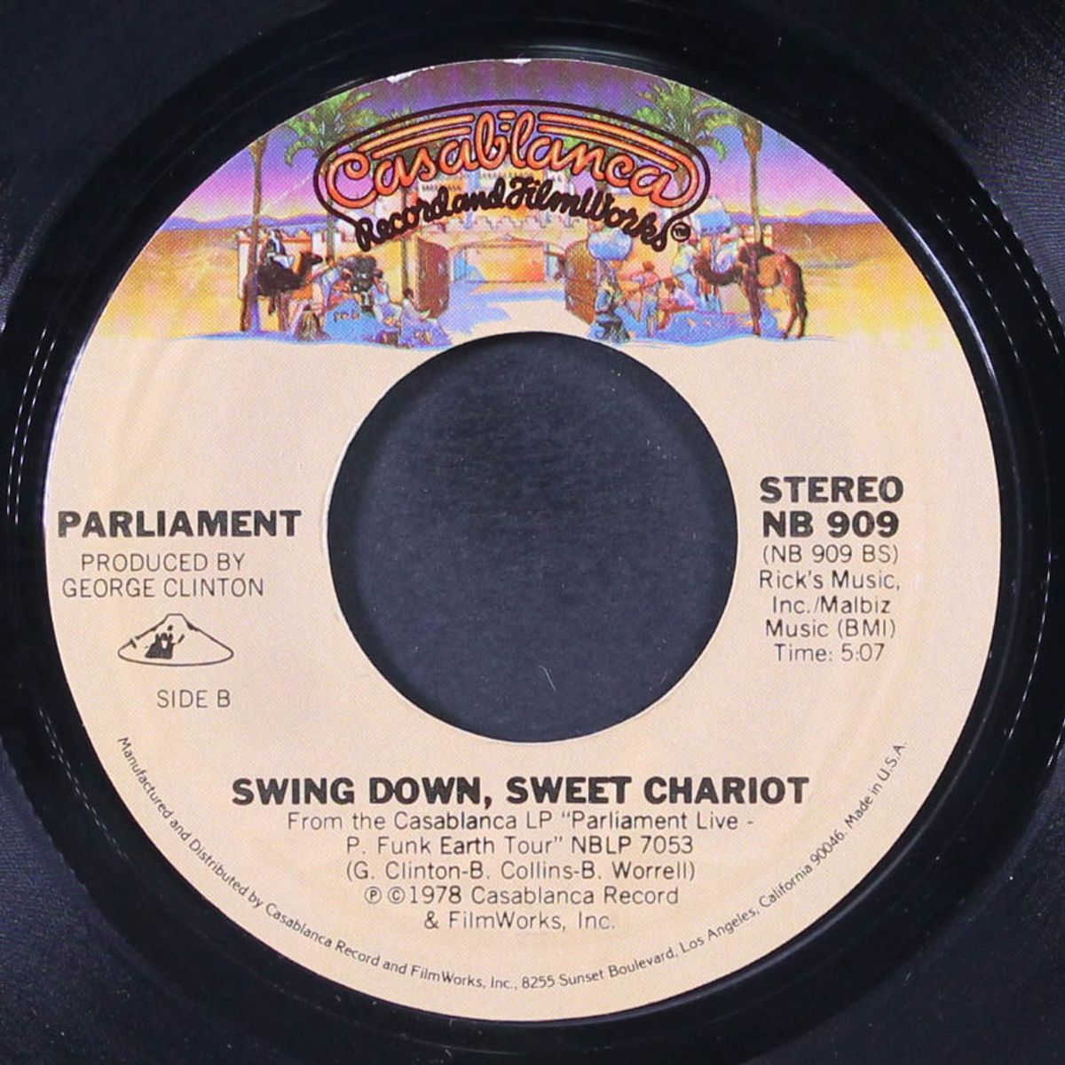 flash light / swing down, sweet chariot by PARLIAMENT
