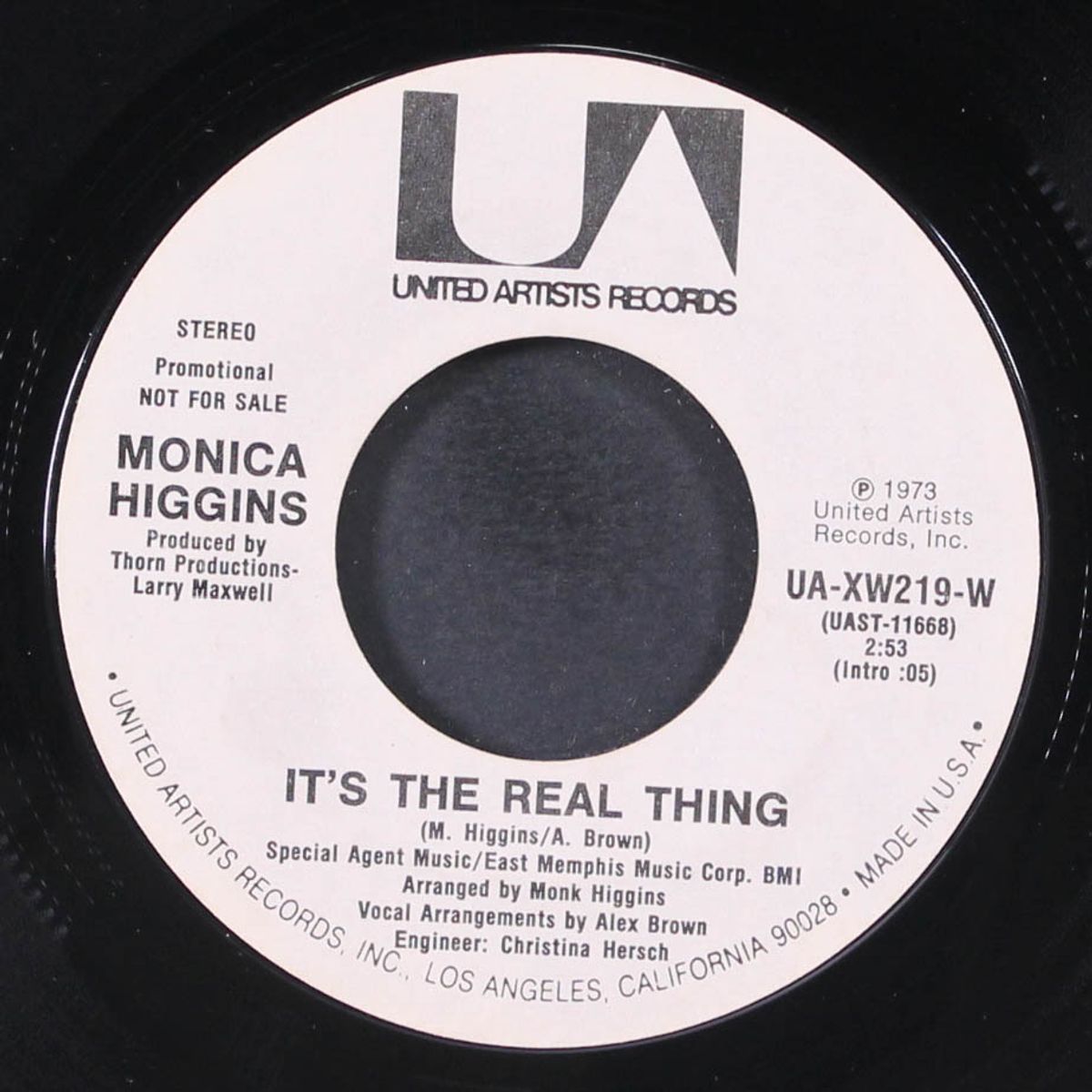 it's the real thing / mono by MONICA HIGGINS
