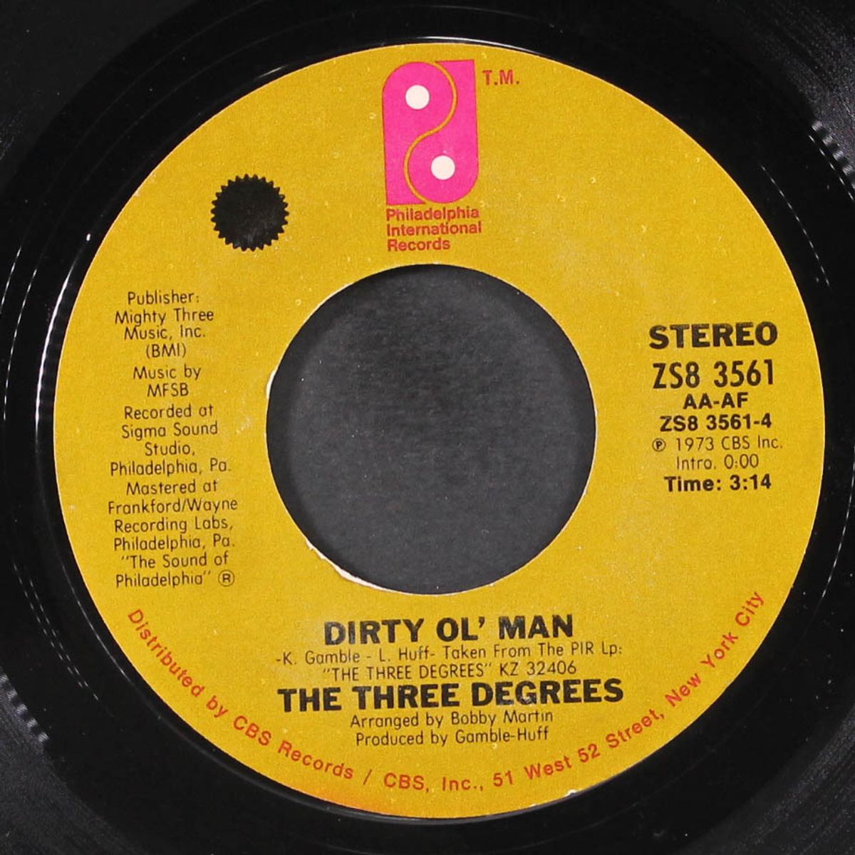 dirty ol' man / i didn't know by THREE DEGREES