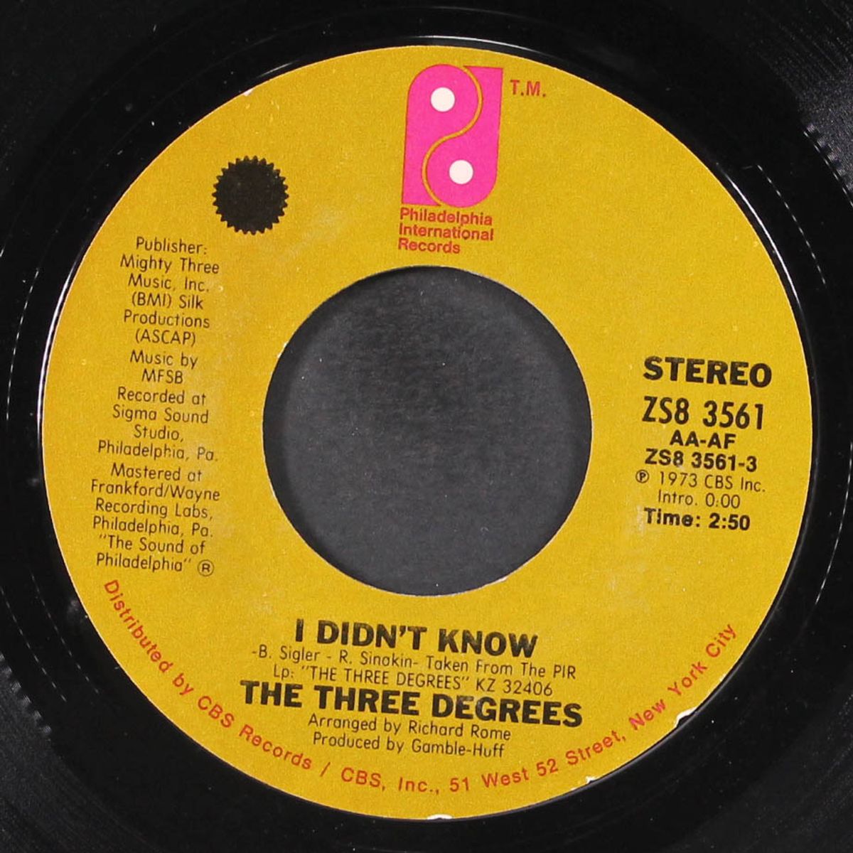 dirty ol' man / i didn't know by THREE DEGREES