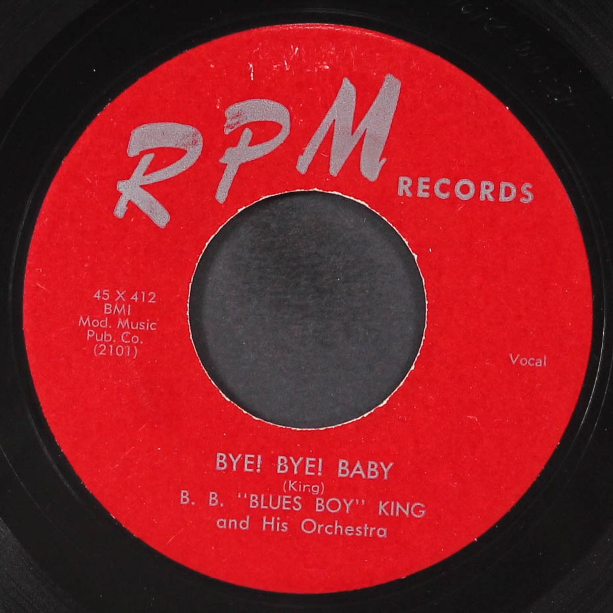 when my heart beats like a hammer / bye! bye! baby by B.B. KING