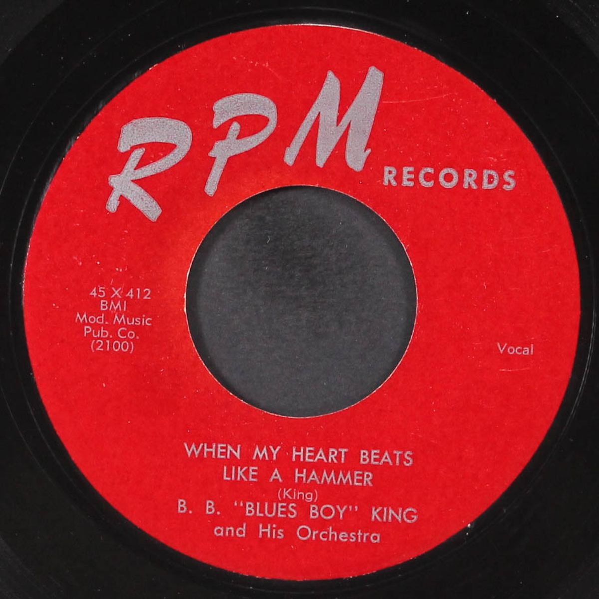 when my heart beats like a hammer / bye! bye! baby by B.B. KING