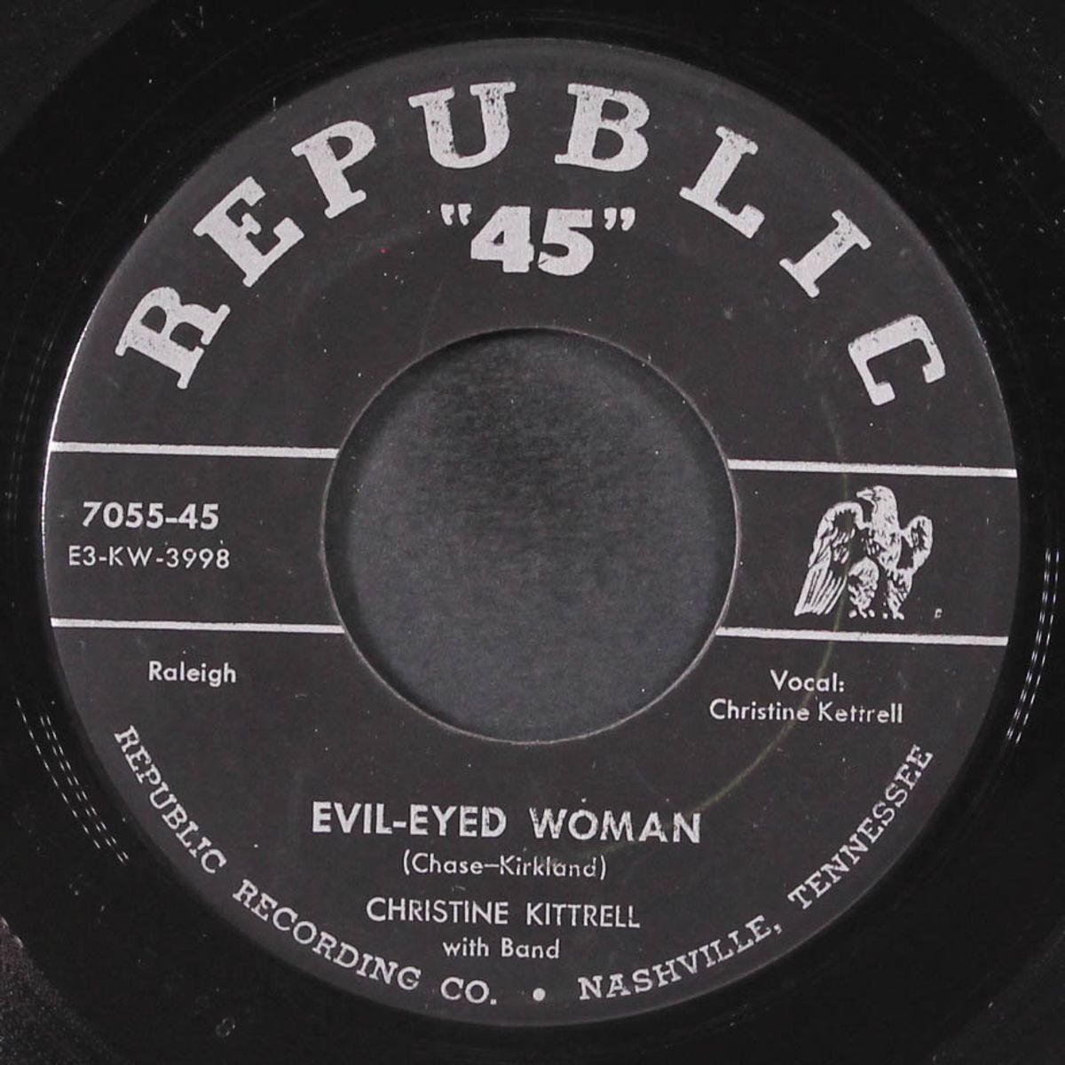 evil-eyed woman / every night in the week by CHRISTINE KITTRELL