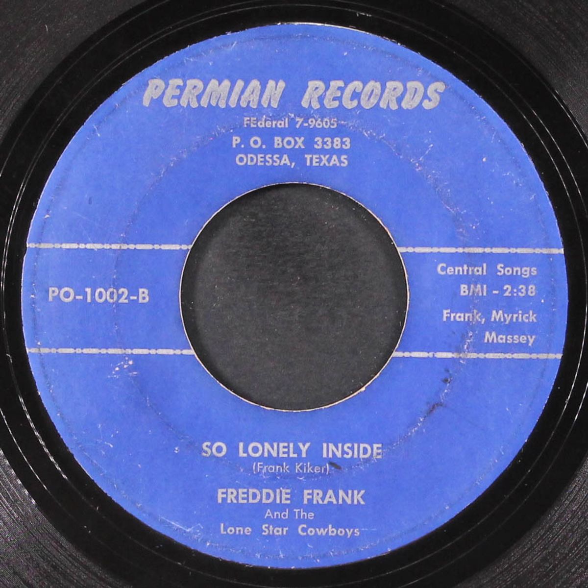 another woman looking for a man / so lonely inside by FREDDIE FRANK
