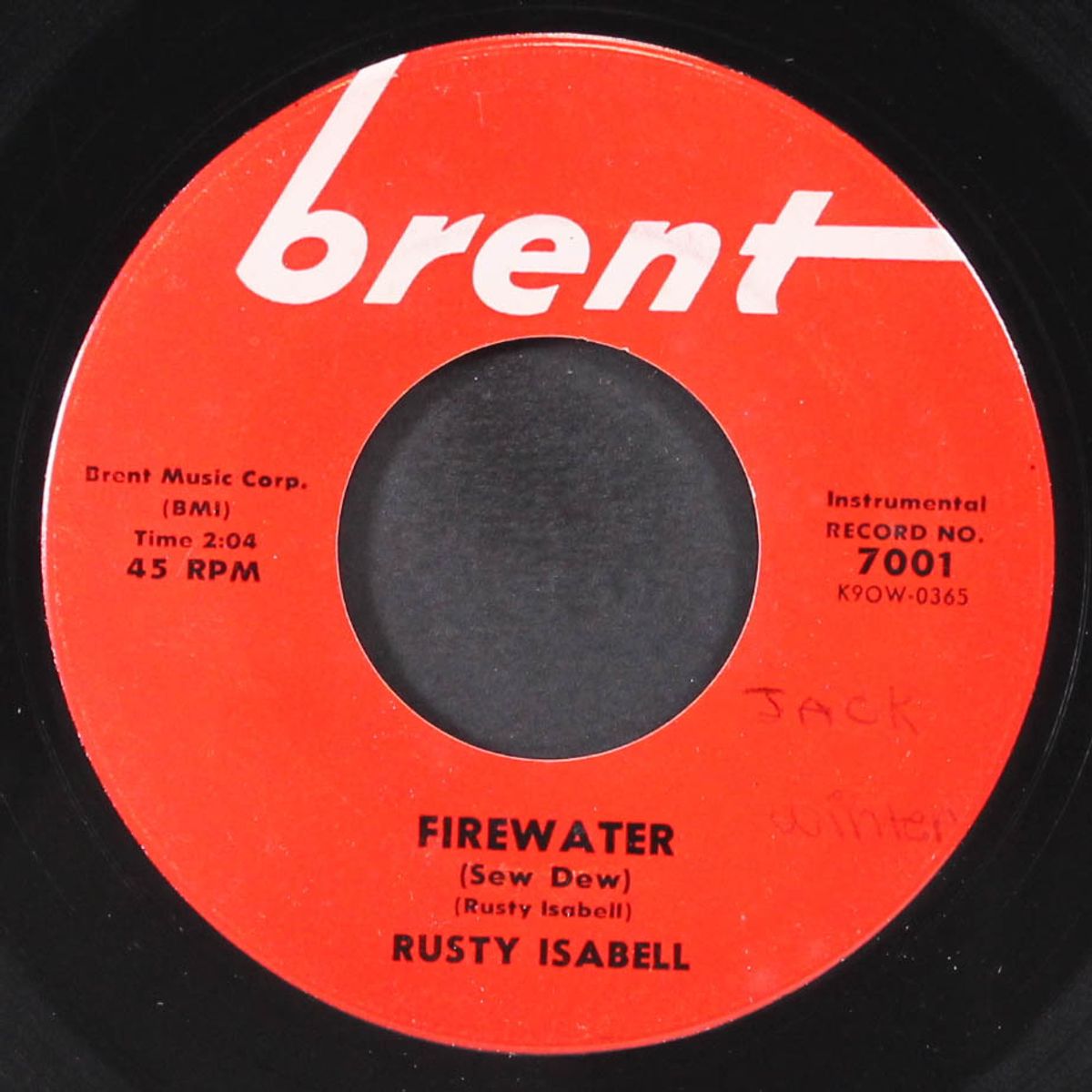 the blast / firewater by RUSTY ISABELL