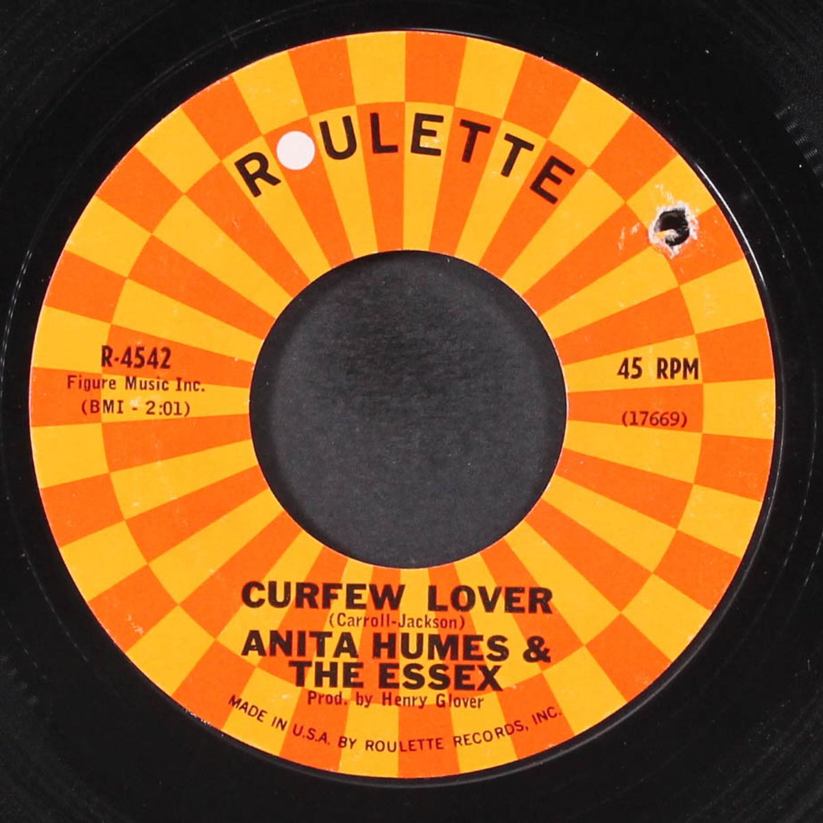 what did i do / curfew lover by ANITA HUMES & ESSEX