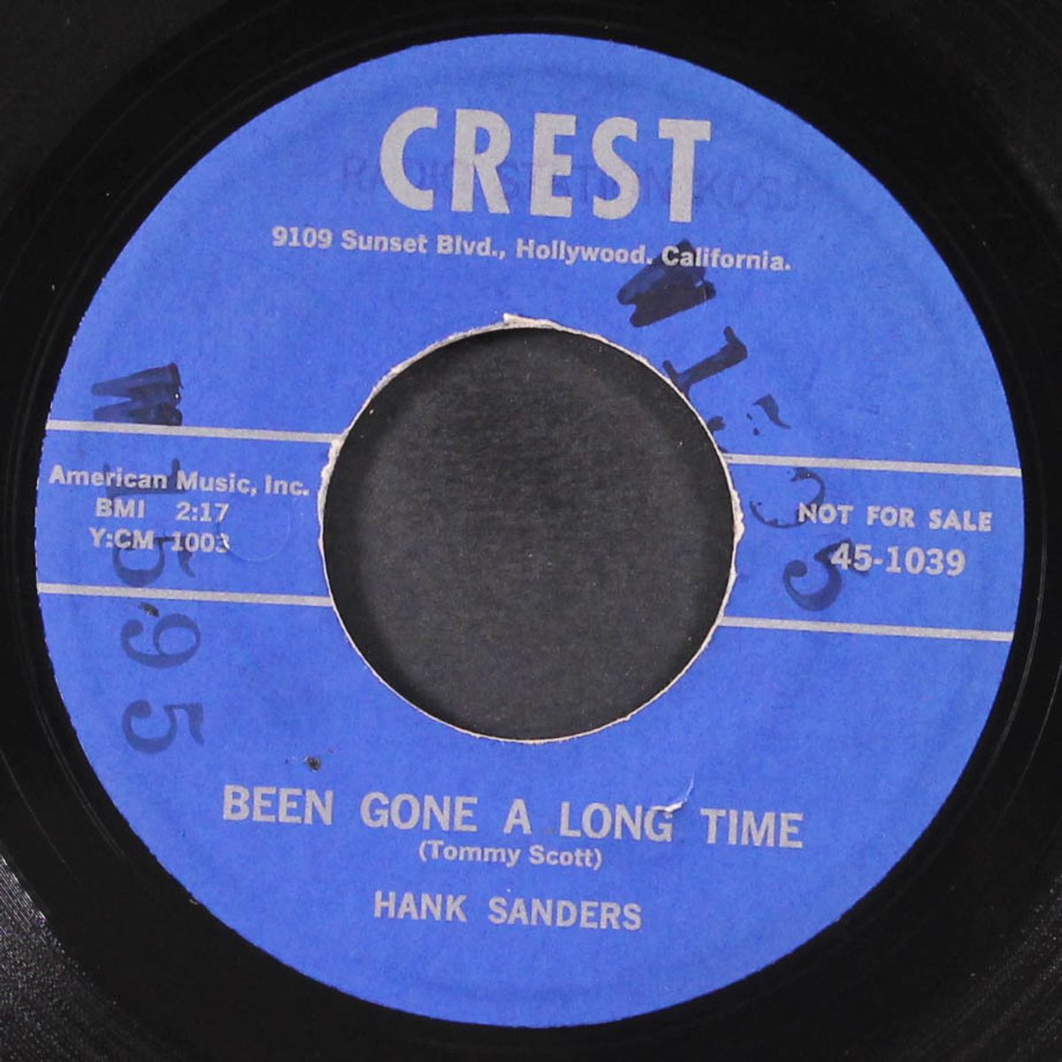 been gone a long time / how much, how much by HANK SANDERS