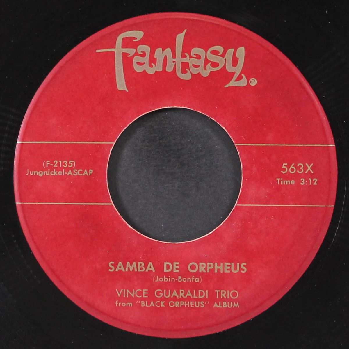 cast your fate to the wind / samba de orpheus by VINCE GUARALDI
