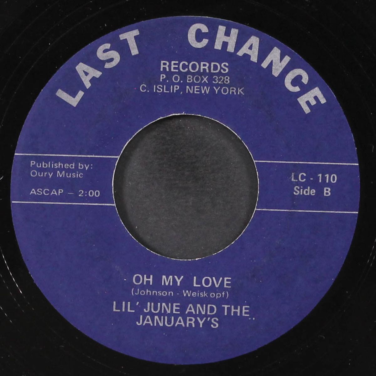 oh what a feeling / oh my love by LIL' JUNE AND JANUARY'S