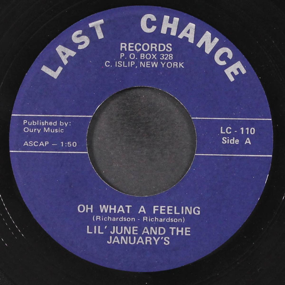 oh what a feeling / oh my love by LIL' JUNE AND JANUARY'S