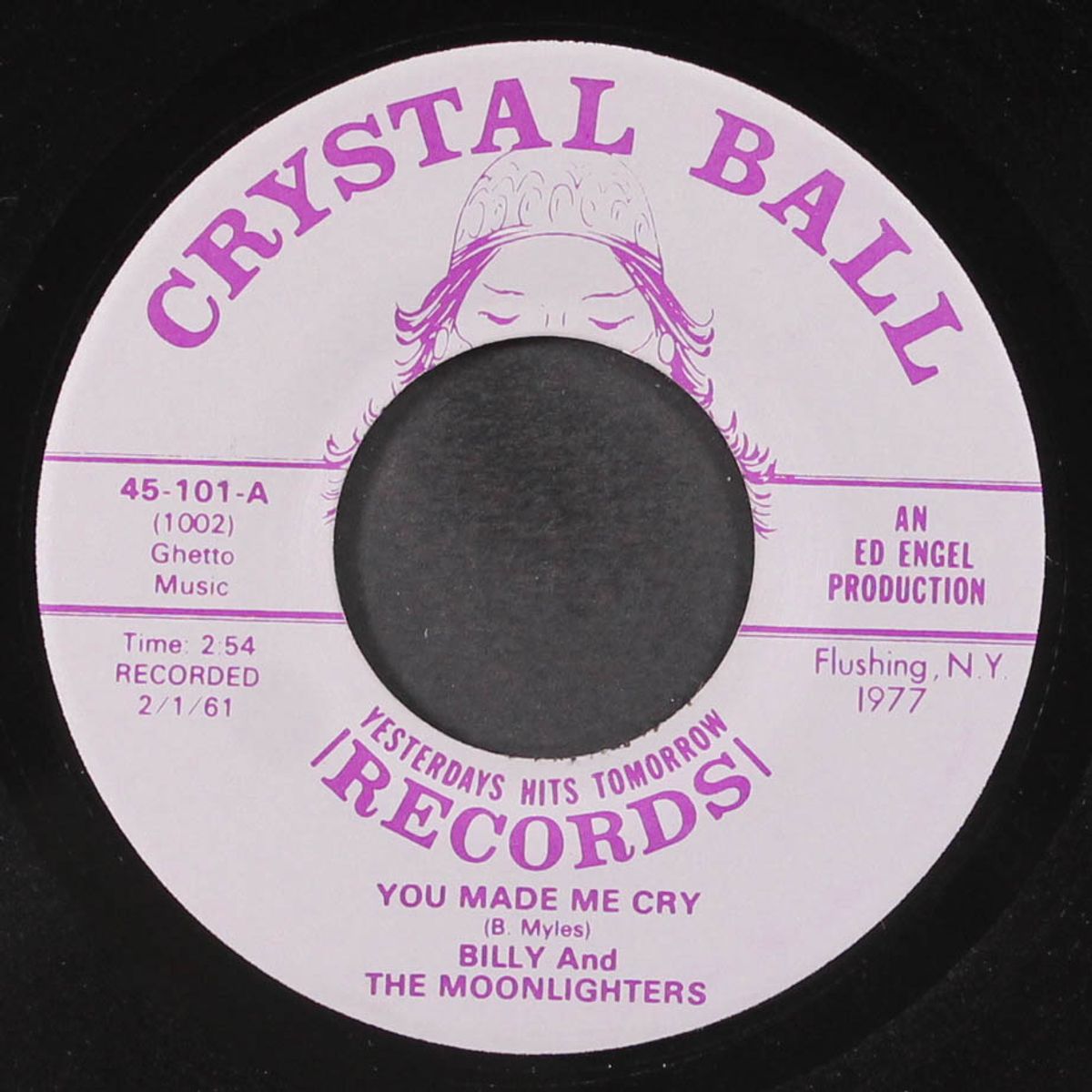 little indian girl / you made me cry by BILLY & MOONLIGHTERS