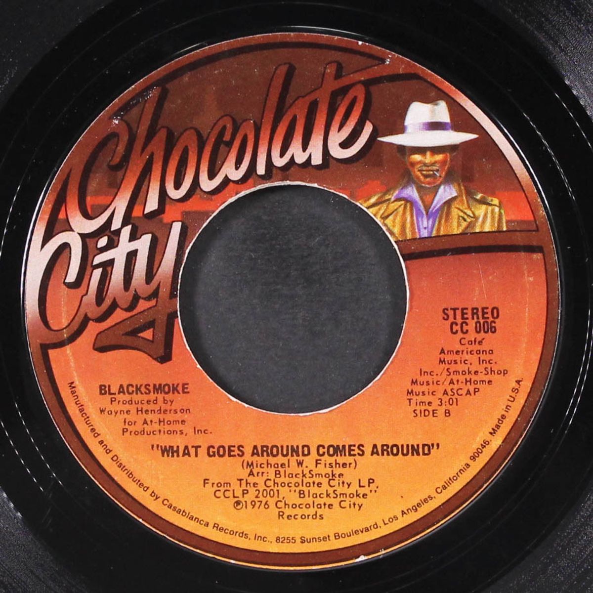 what goes around comes around / there it is by BLACKSMOKE