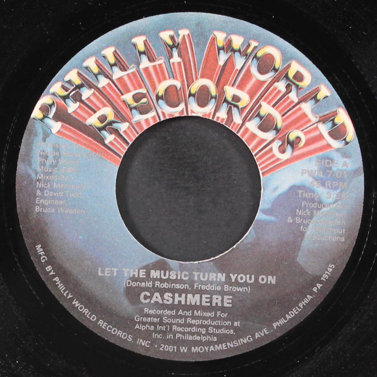 let the music turn you on / tracks of my tears by CASHMERE