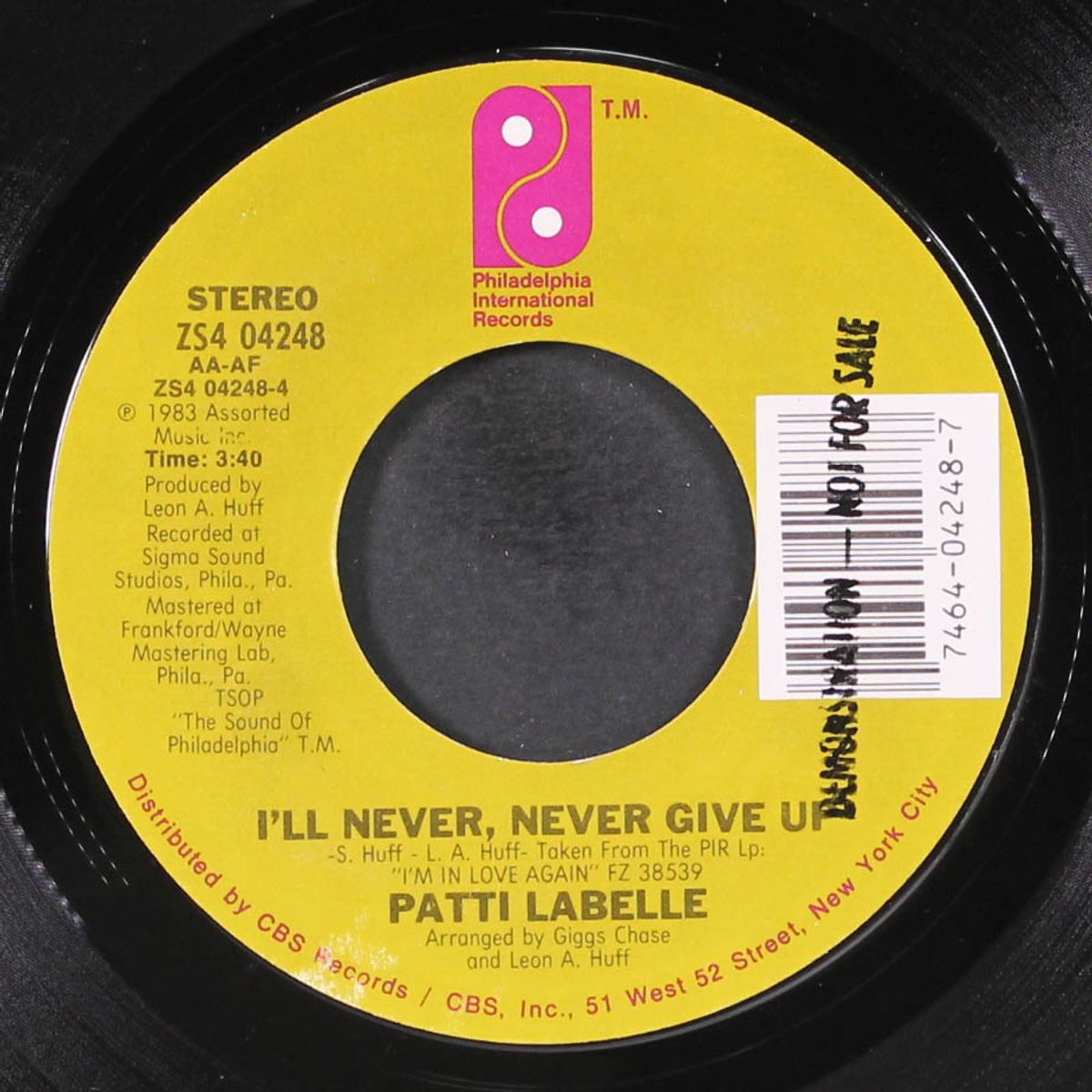 if only you knew / i'll never, never give up by PATTI LABELLE