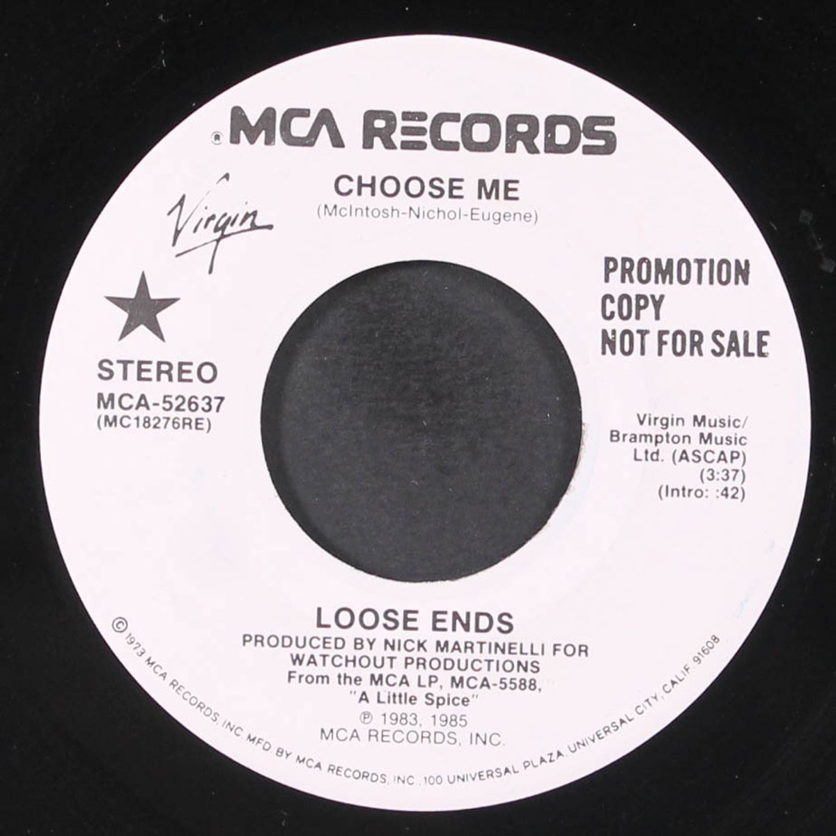 choose me / same by LOOSE ENDS