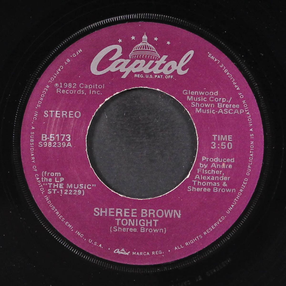 tonight / love only knows by SHEREE BROWN