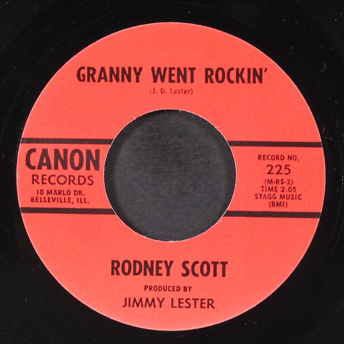 granny went rockin' / bitter tears by RODNEY SCOTT