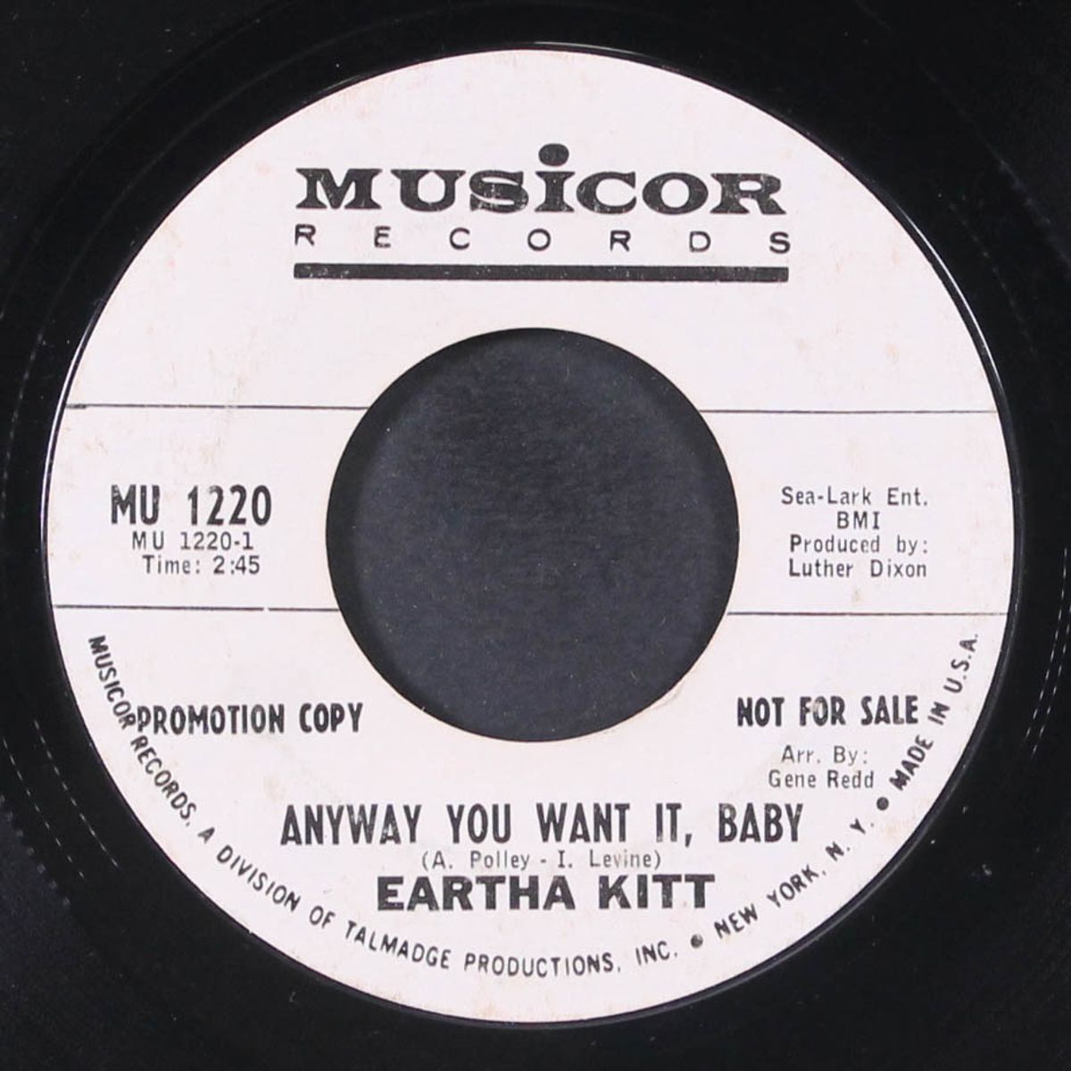 there comes a time / anyway you want it by EARTHA KITT