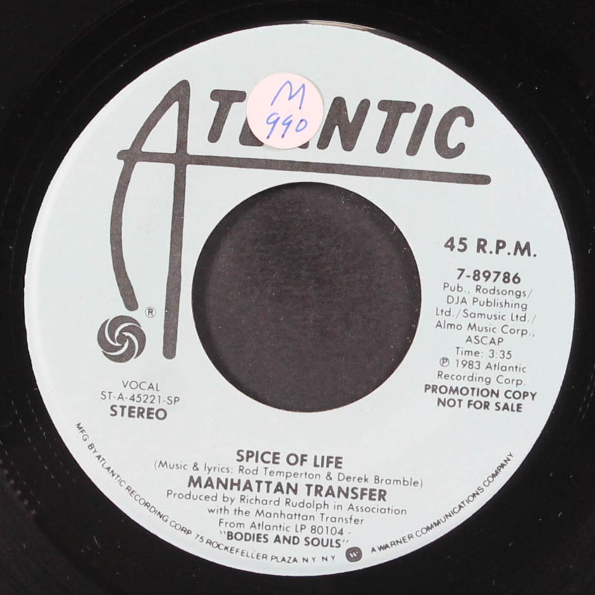 spice of life / same by MANHATTAN TRANSFER