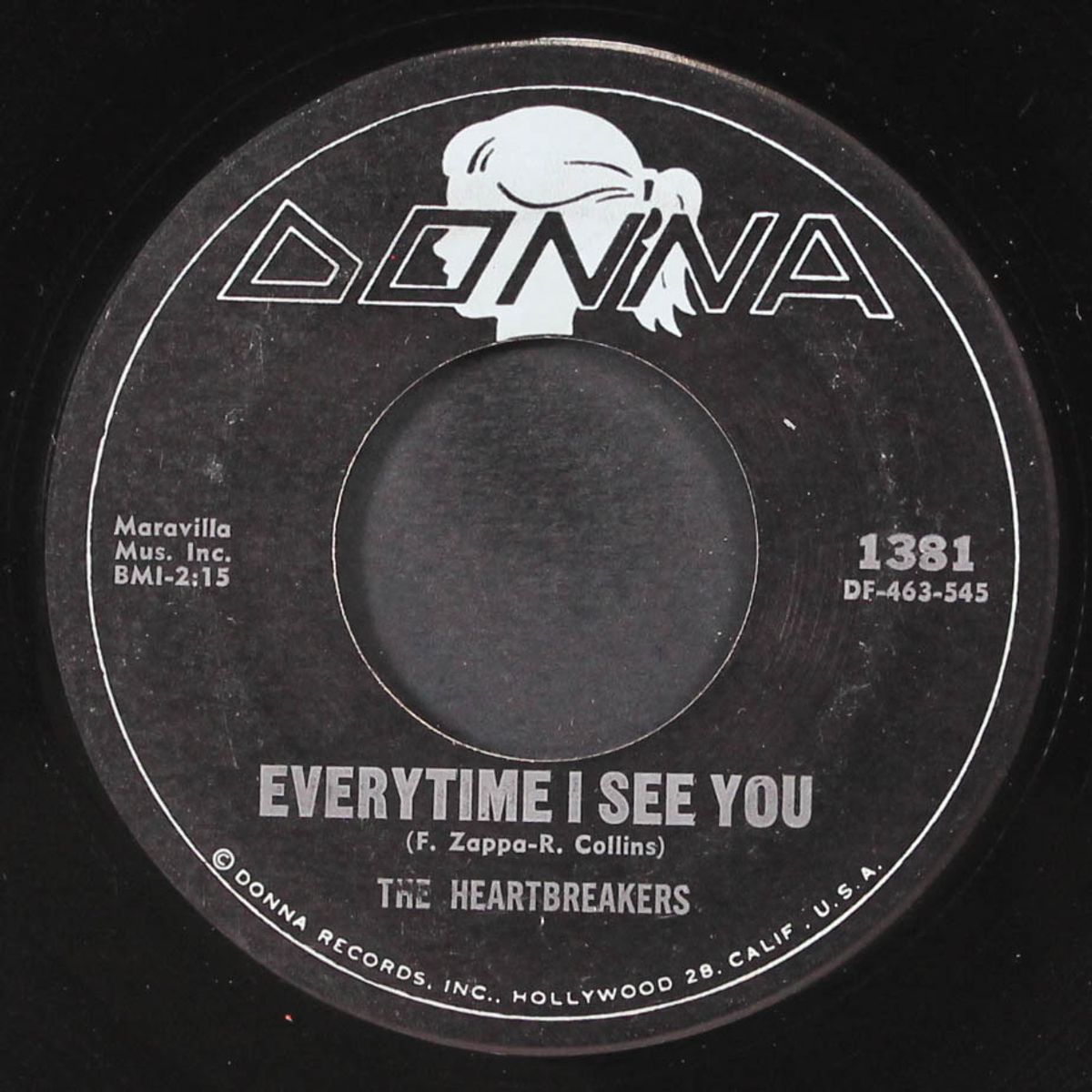 everytime i see you / cradle rock by HEARTBREAKERS