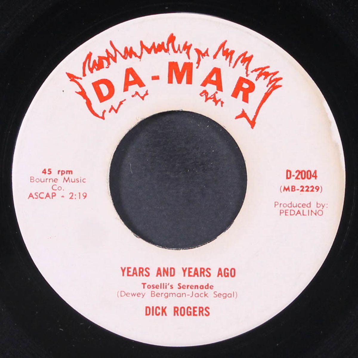 i'm gonna love you so / years and years ago by DICK ROGERS