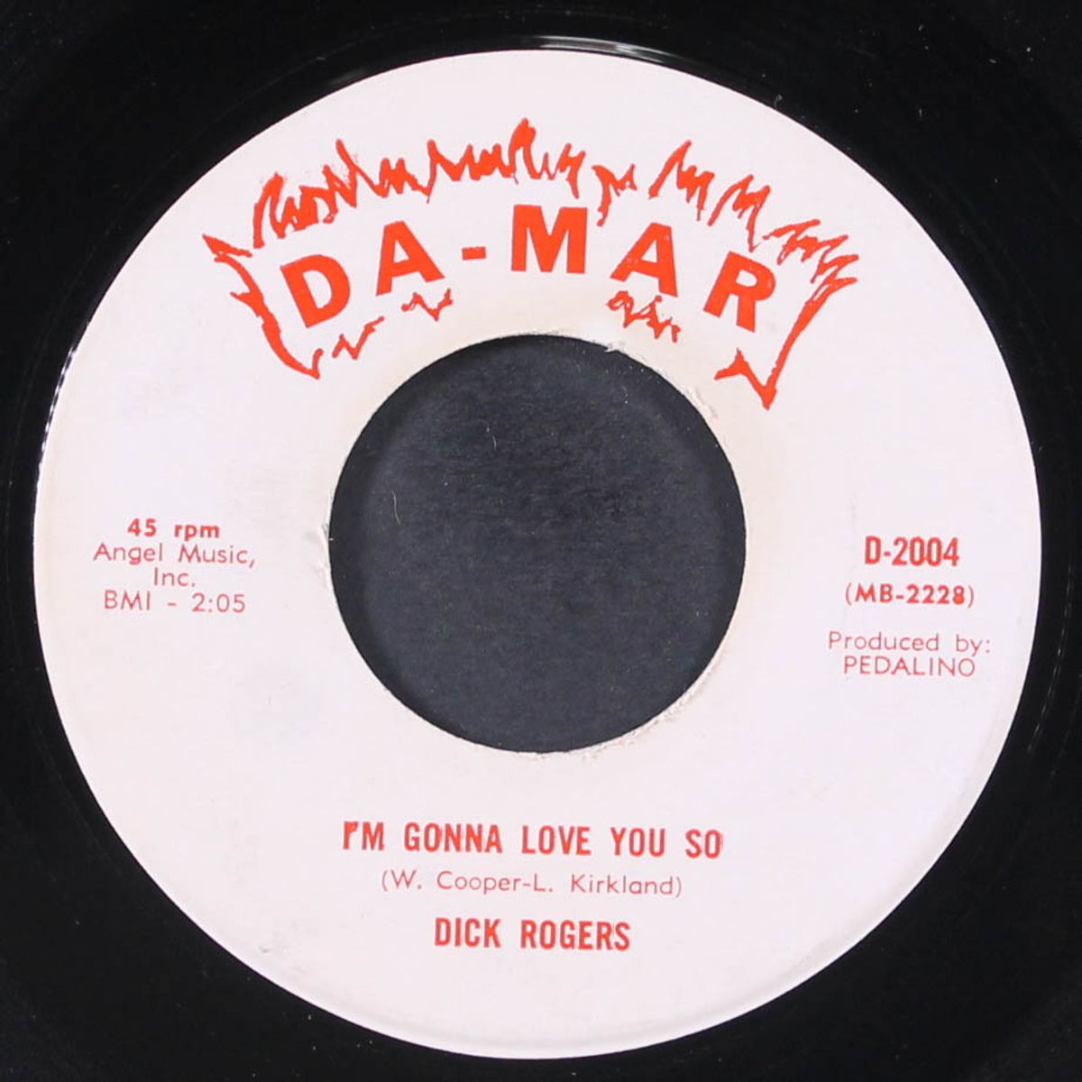 i'm gonna love you so / years and years ago by DICK ROGERS