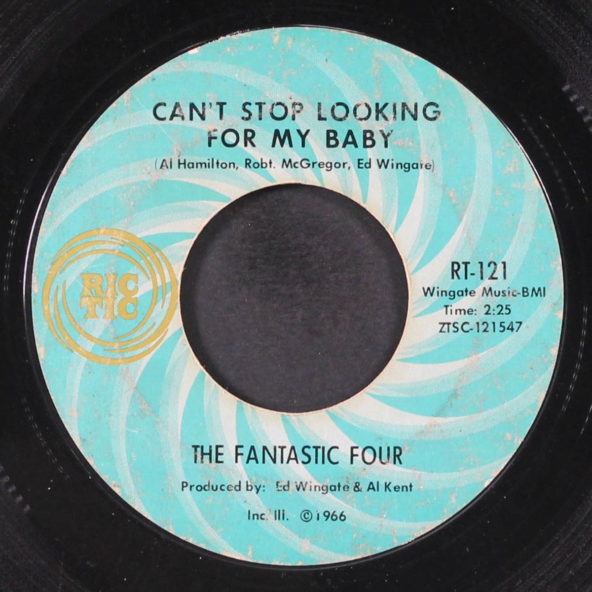 can't stop looking for my baby / just the lonely by FANTASTIC FOUR