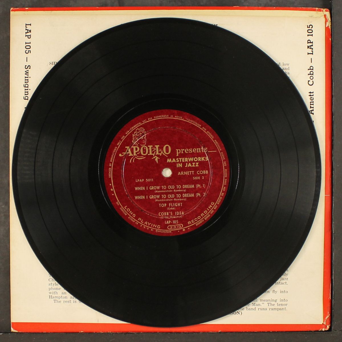 swinging with by ARNETT COBB