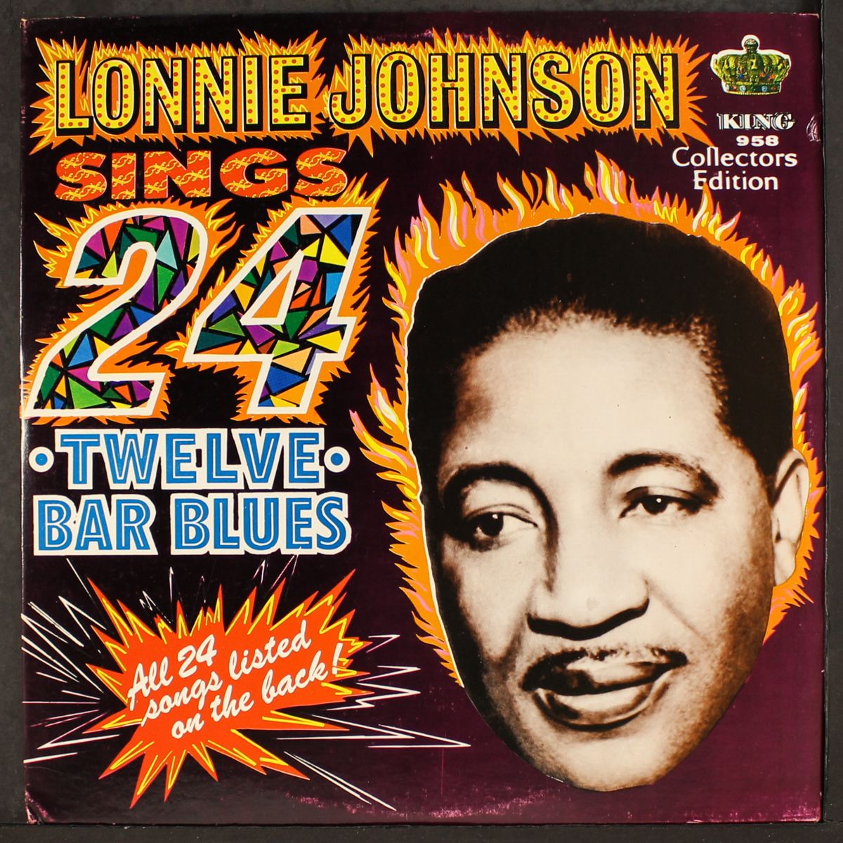 sings 24 twelve bar blues by LONNIE JOHNSON