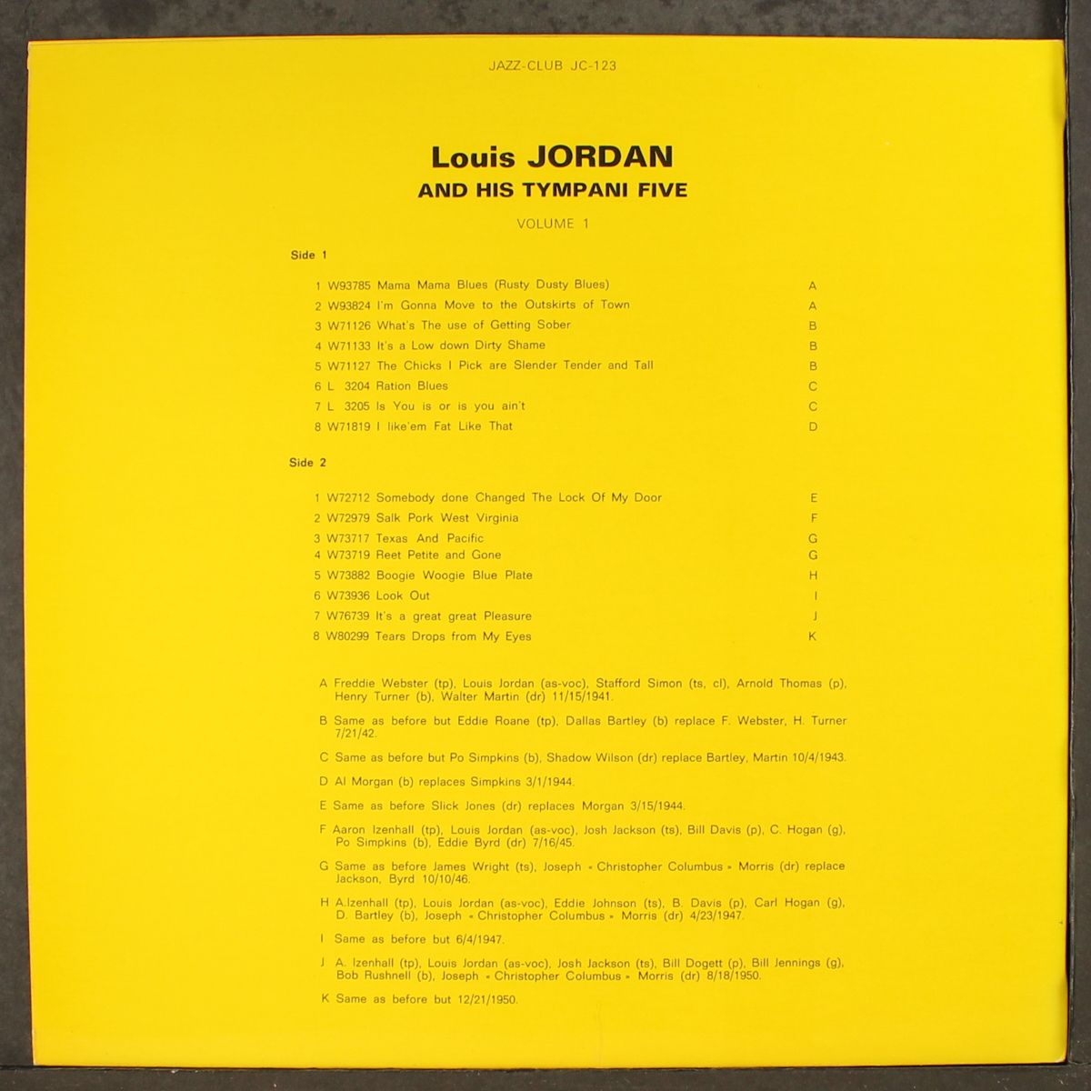 and his tympani five by LOUIS JORDAN
