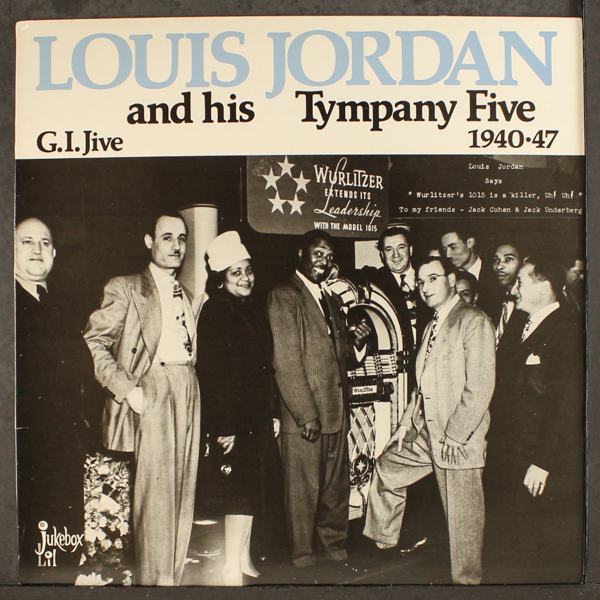 g.i. jive 1940-47 by LOUIS JORDAN