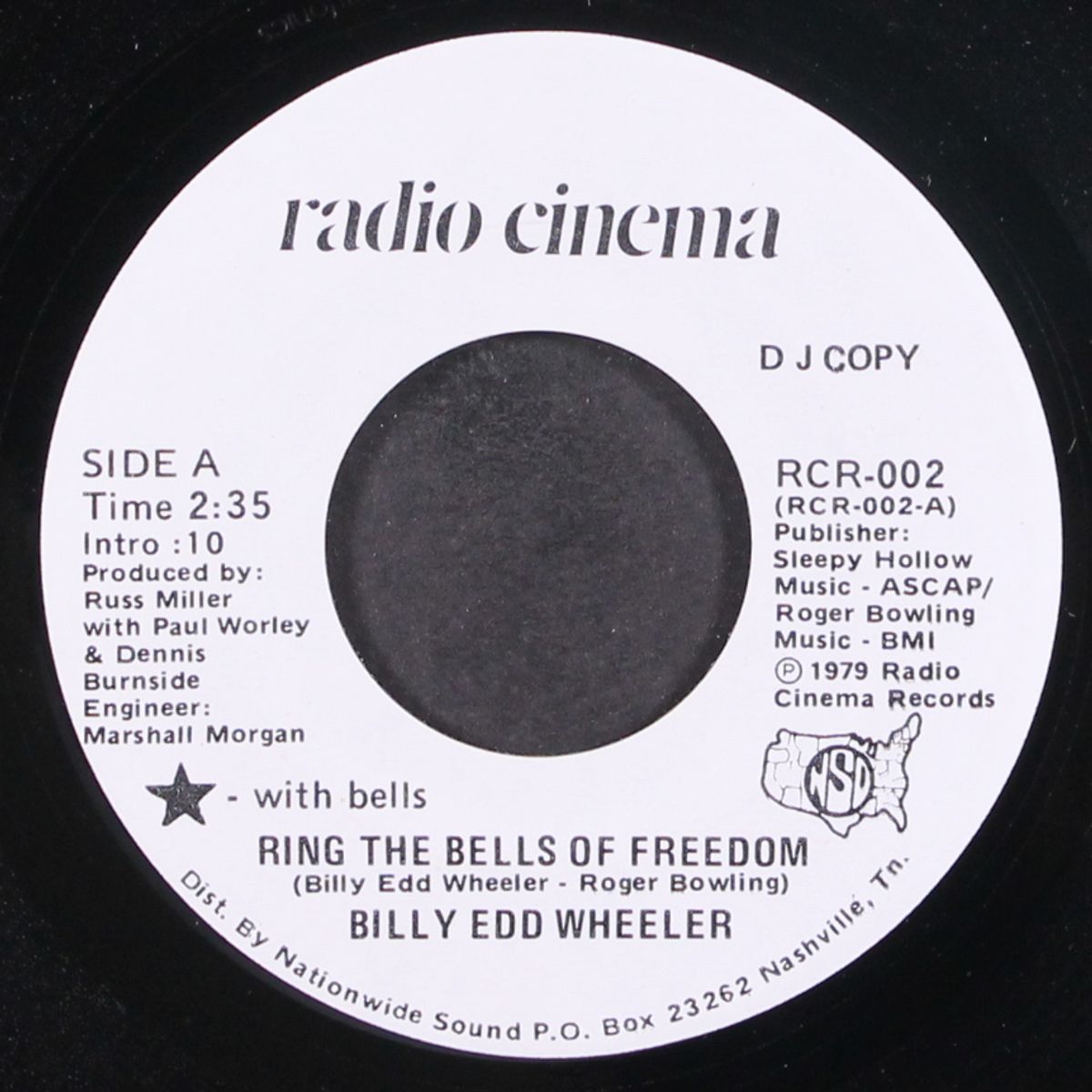 ring the bells of freedom / same by BILLY EDD WHEELER
