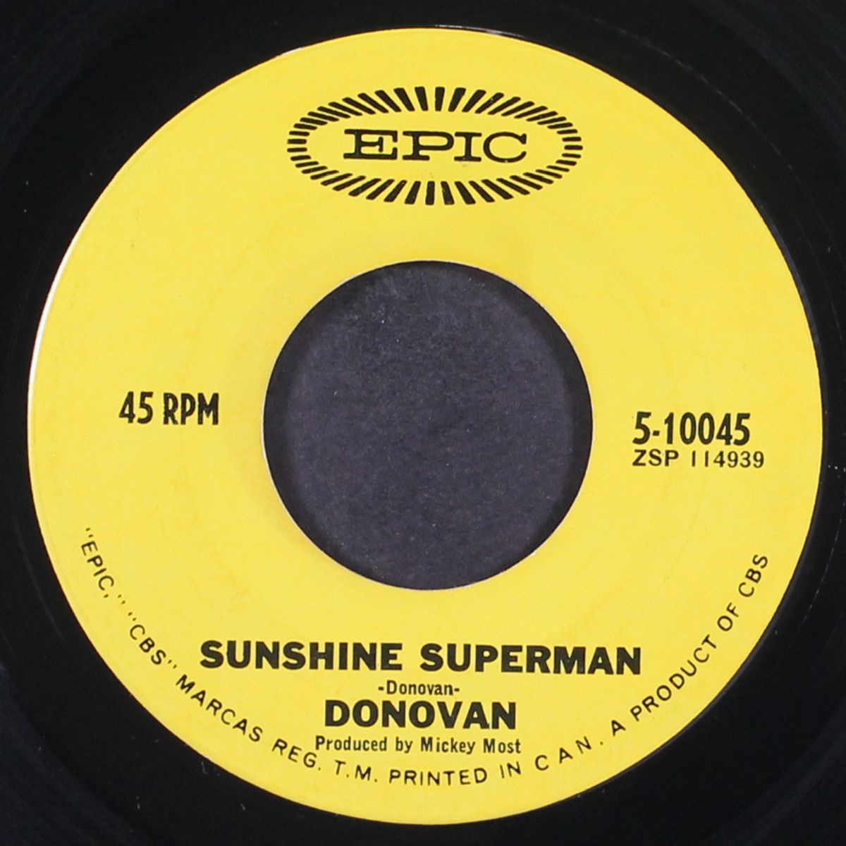 sunshine superman / the trip by DONOVAN