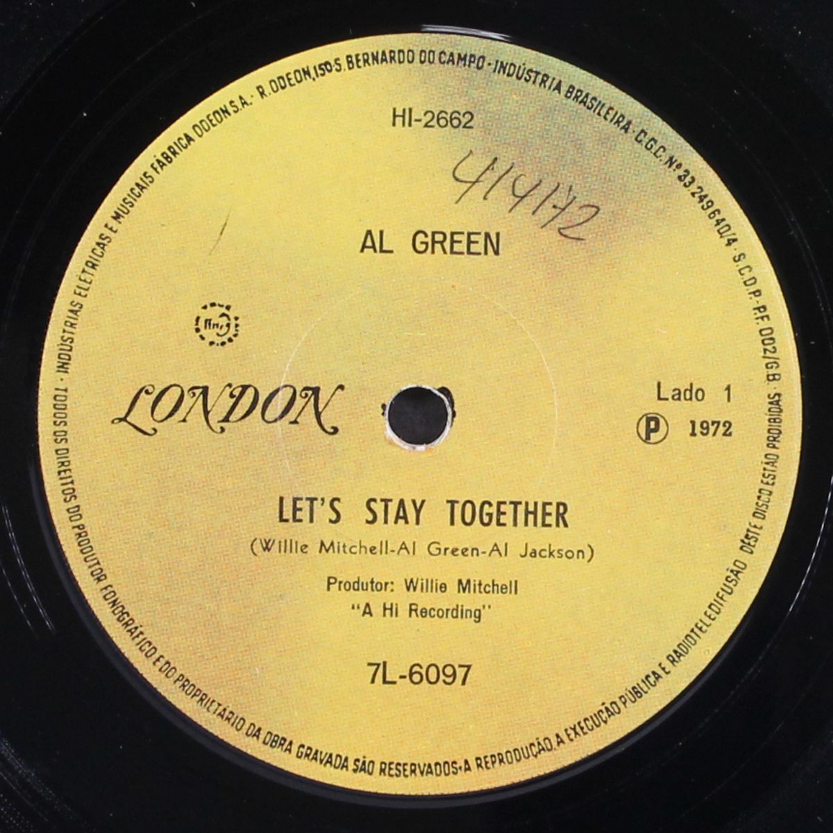 let's stay together / tomorrow's dream by AL GREEN