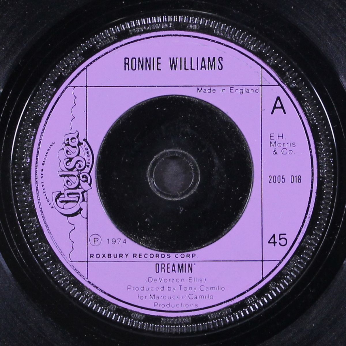 dreamin' / ain't no sin to lie by RONNIE WILLIAMS